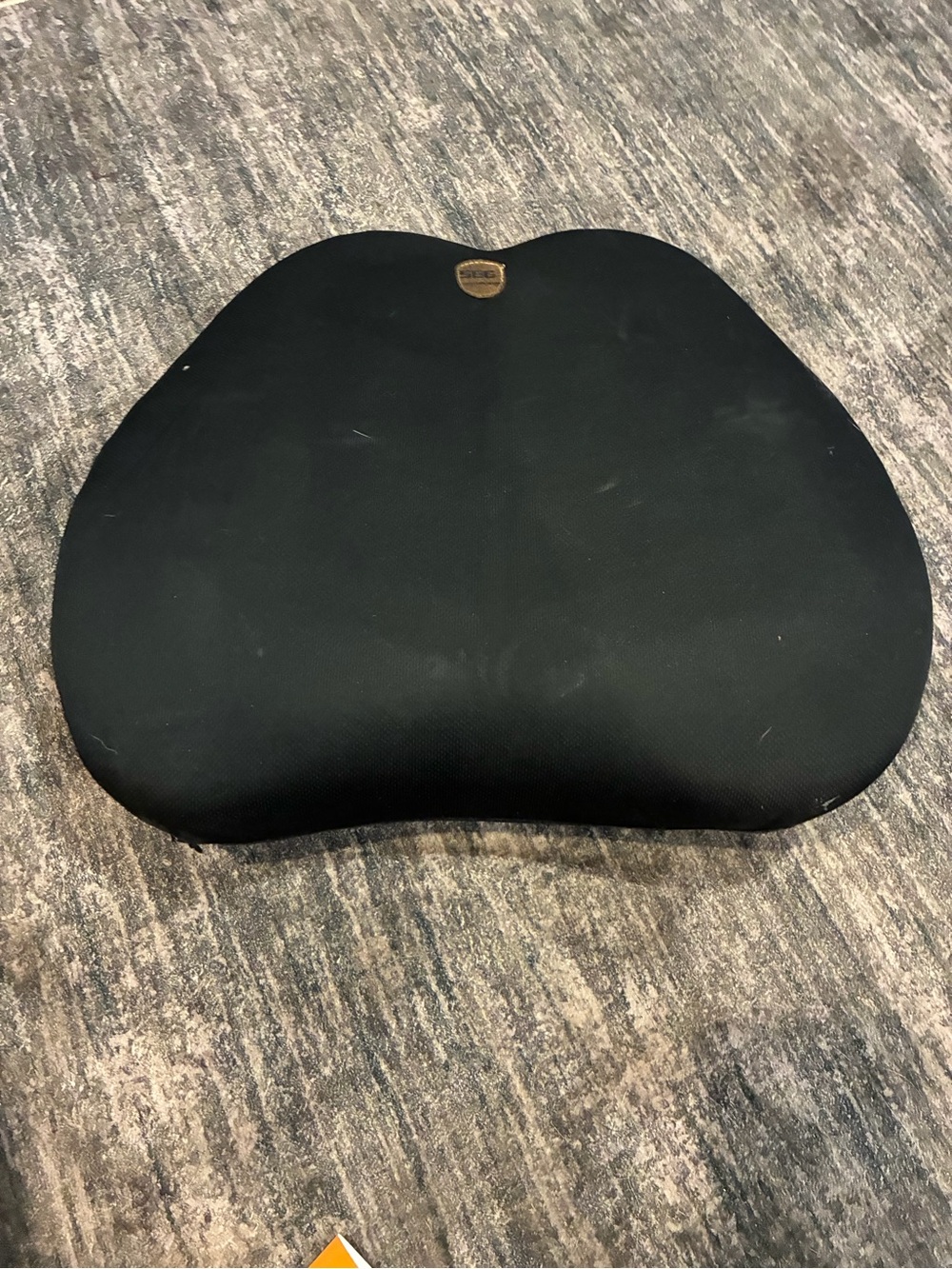 Black Memory Foam Seat Cushion - Comfort Support